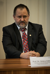 Prof. Dr. Kónya Zoltán (Fotó: Bobkó Anna)