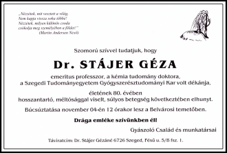 gyaszjelentes_Dr_Stajer_Geza