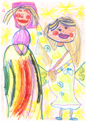 SZTE FOK rajzpályázat II. helyezett - Veres Emília 6 éves