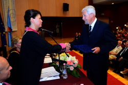 István Gorzó professor emeritus (photo: Rudolf Szabó)